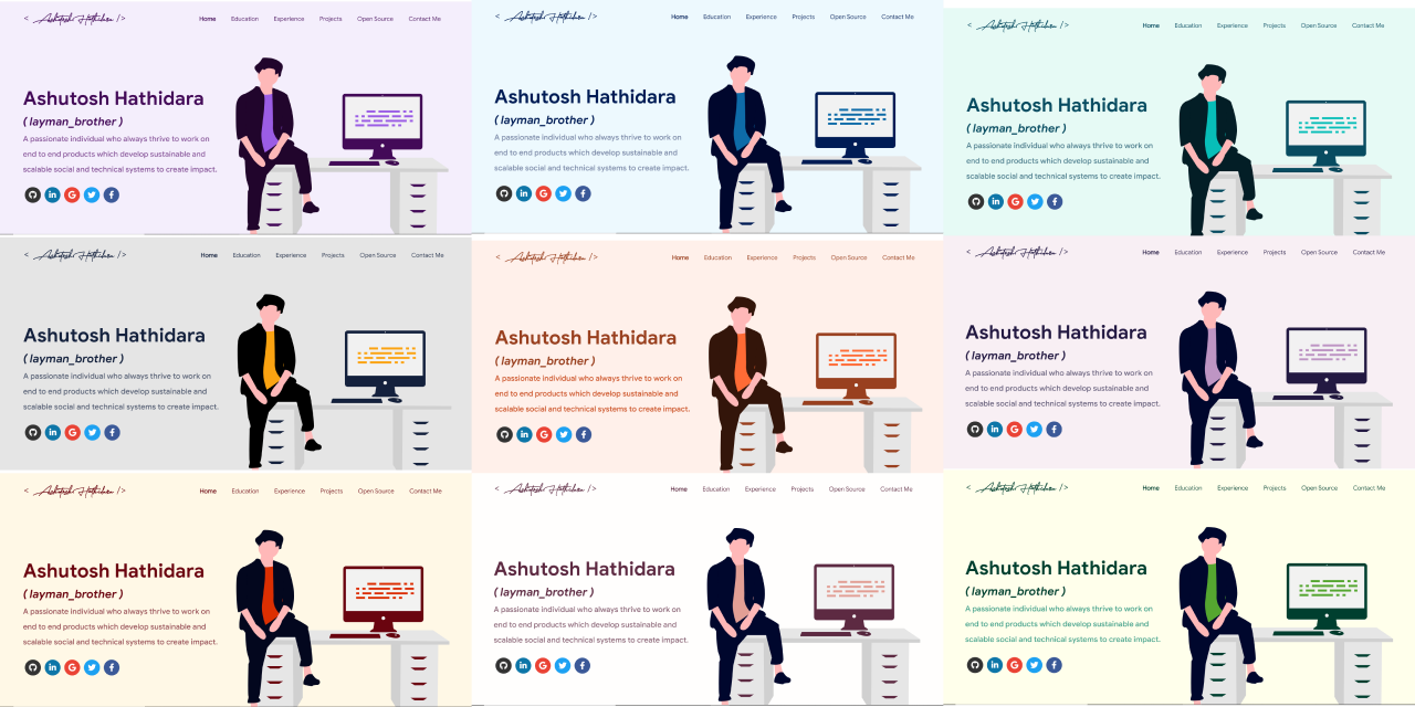 GitHub ashutosh1919/masterPortfolio 🔥 The Complete Customizable