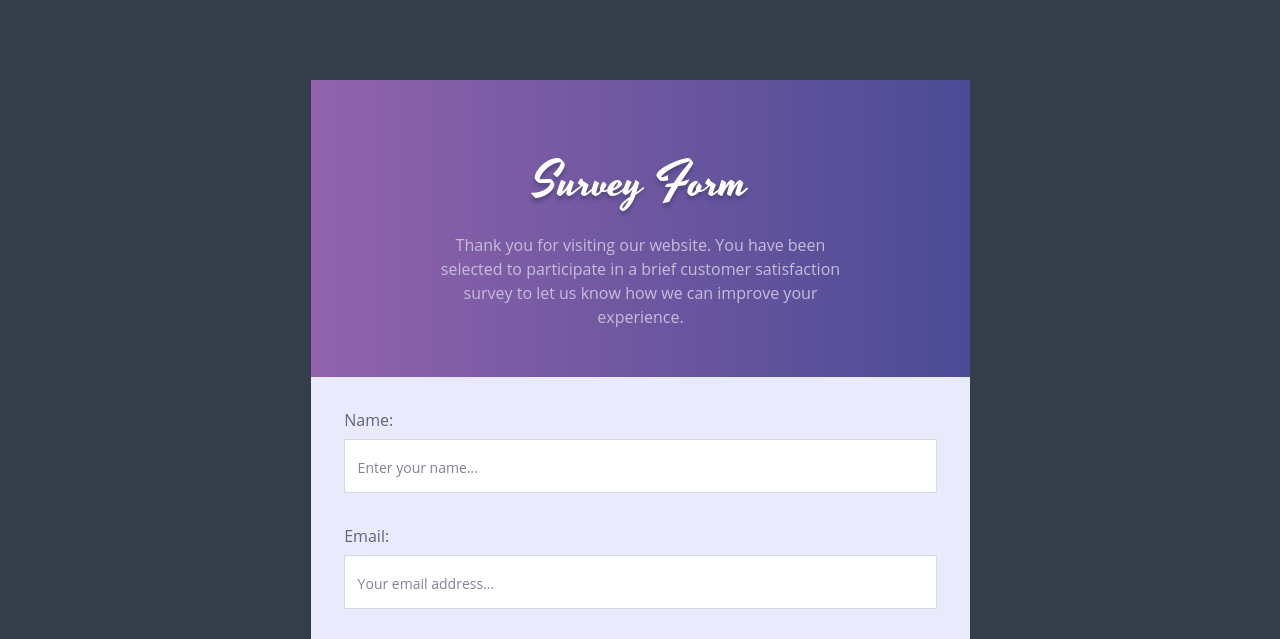 survey-form