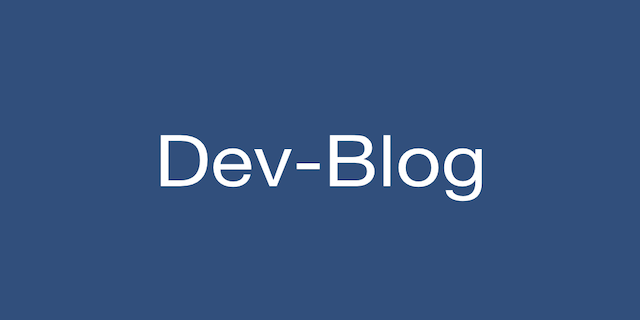 dev-blog