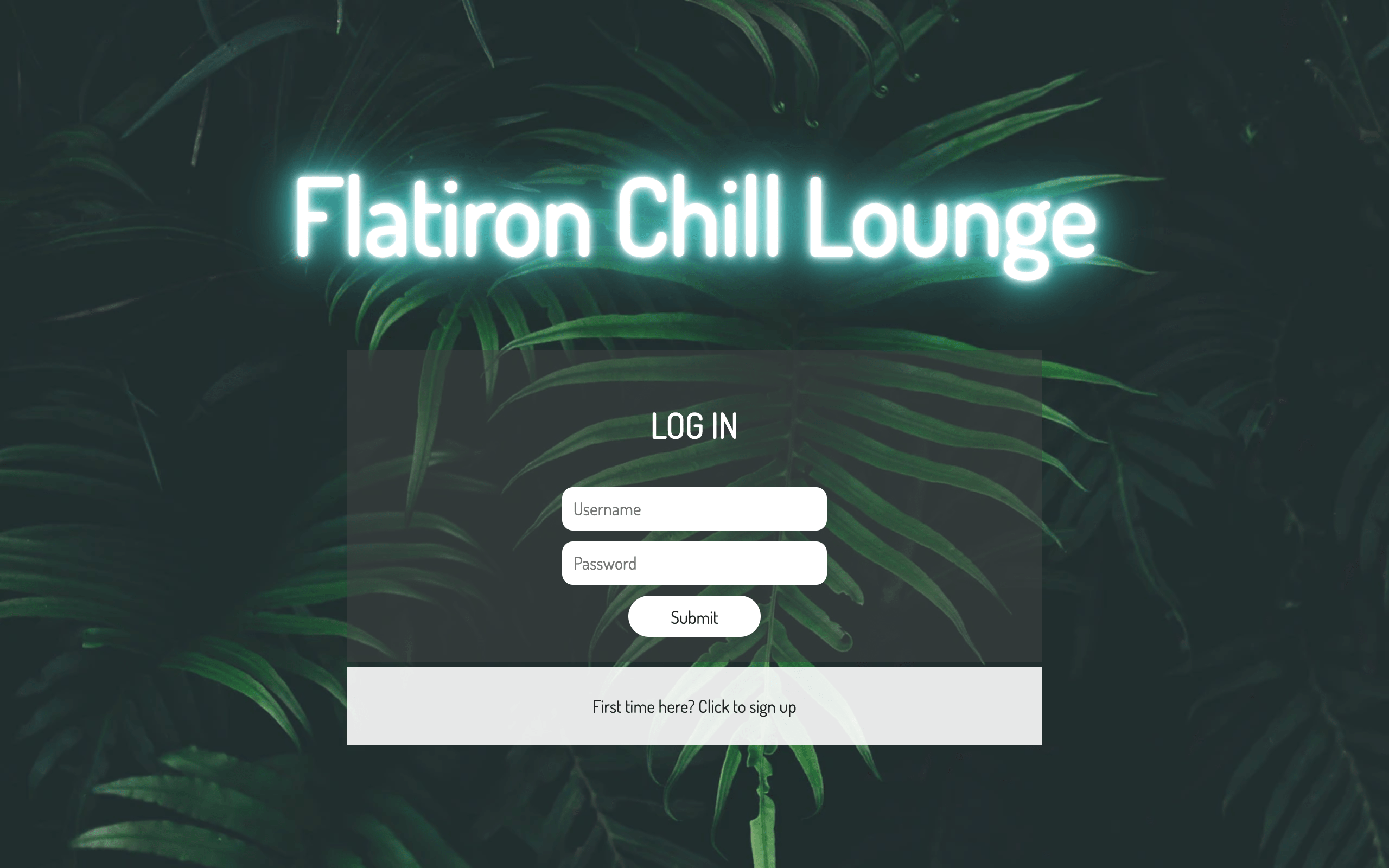 GitHub - liaowow/chill-lounge-frontend: A quick self-care guide to help ...