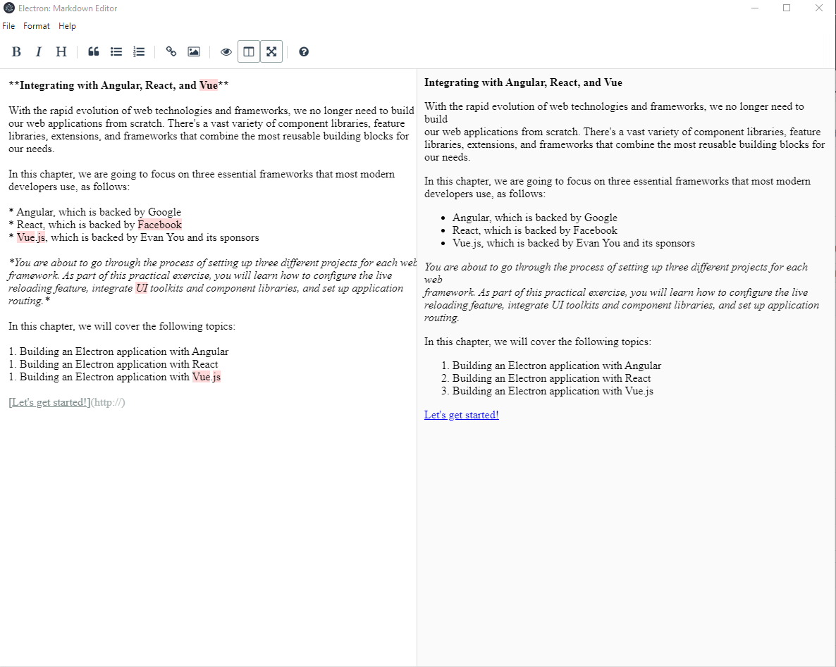 markdown-editor-electron