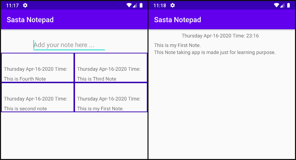 GitHub - mahakal001/Sasta-Notepad: An app for making Notes