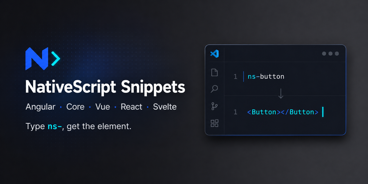nativescript-snippets