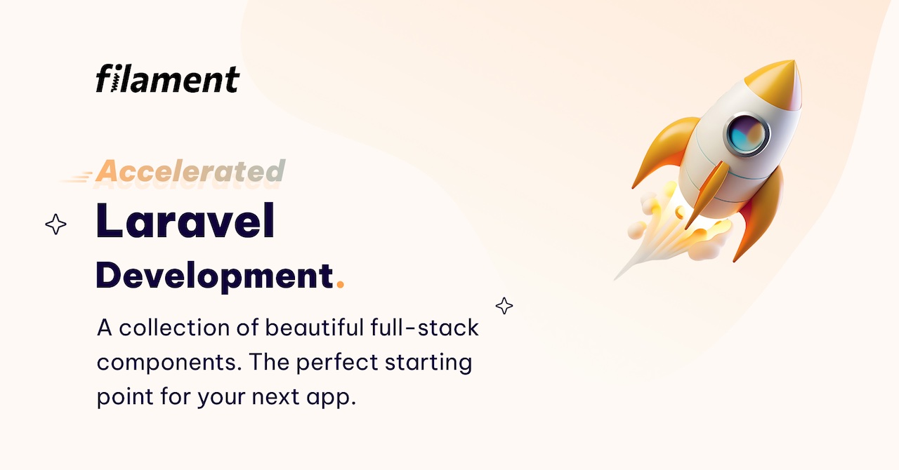 Github Filamentphp Filament A Collection Of Beautiful Full Stack Components For Laravel The