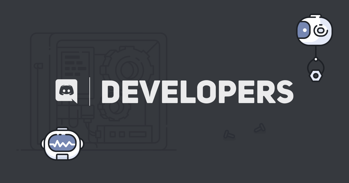 Discord developer page