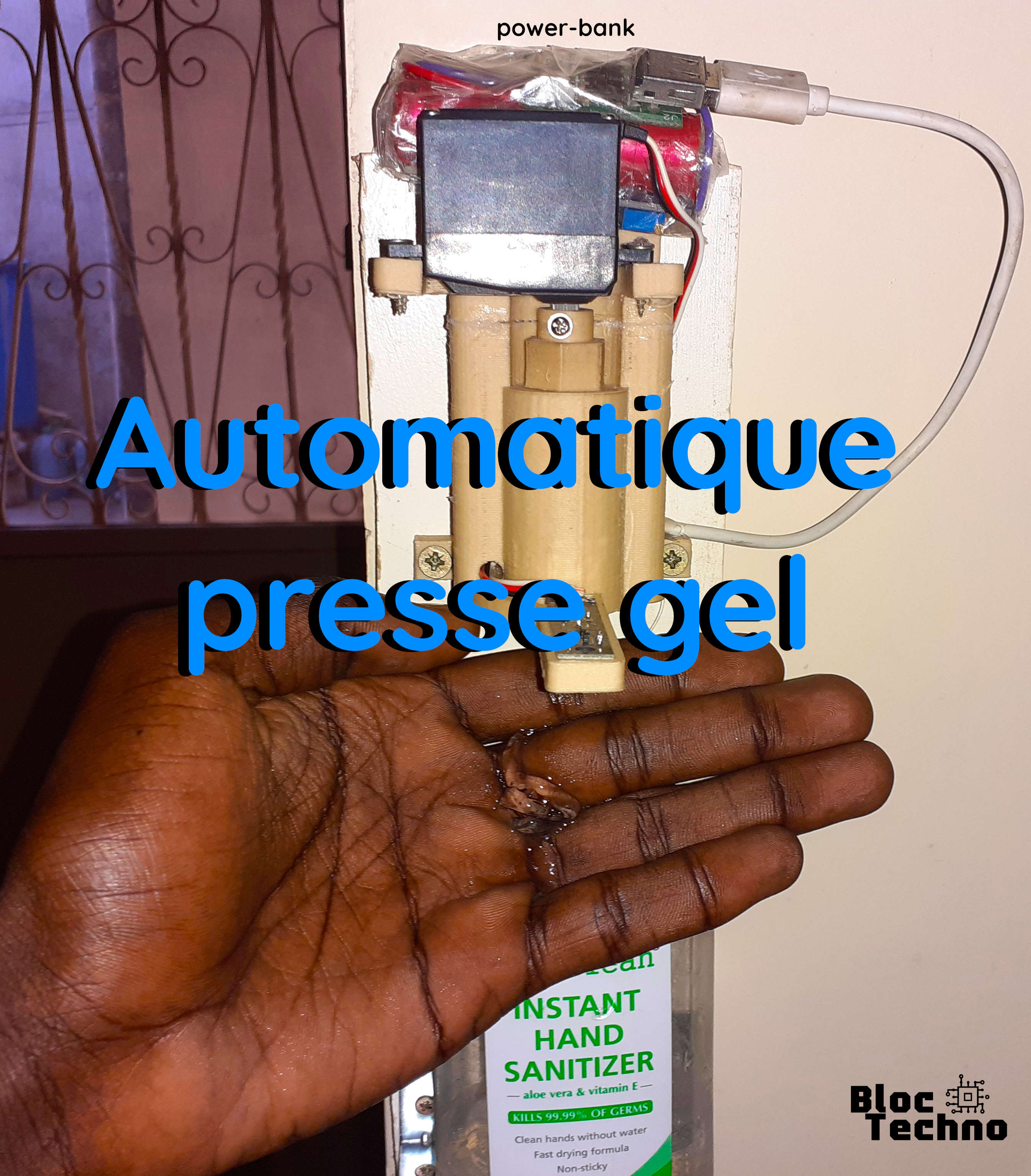 presse-gel-antiseptique-automatique