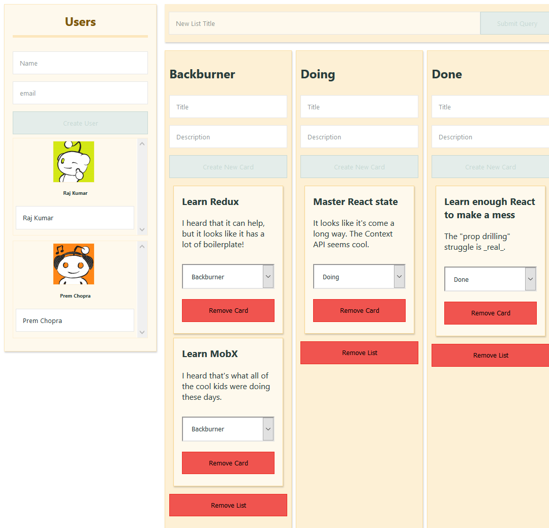GitHub - varunswarup0/kanbananza: 🎴 Redux implementation of a kanban ...