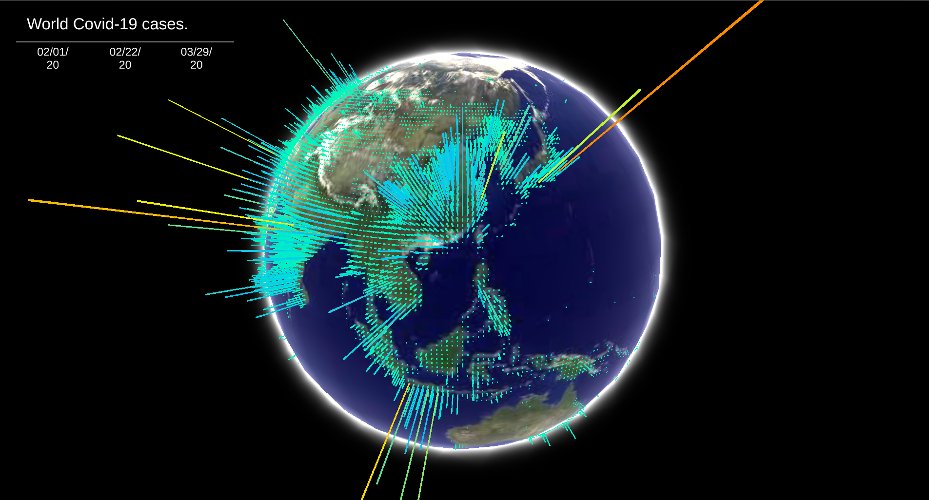 GitHub - Misterboogie/CovidGlobe: CovidGlobe is a data visualization ...