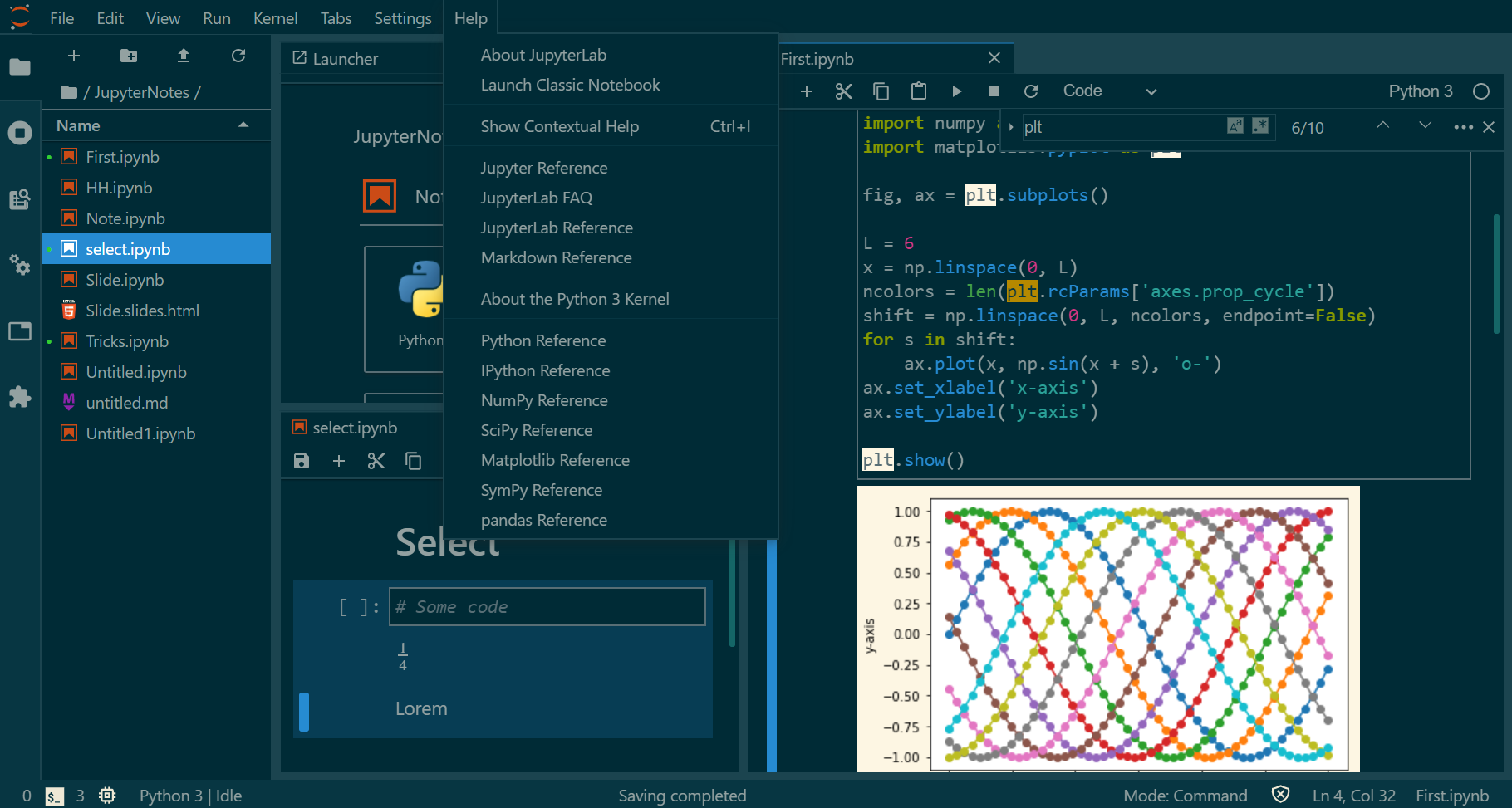 jupyterlab-theme-solarized-dark