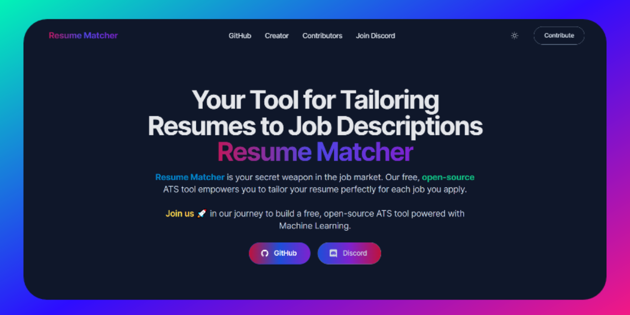 resume-matcher