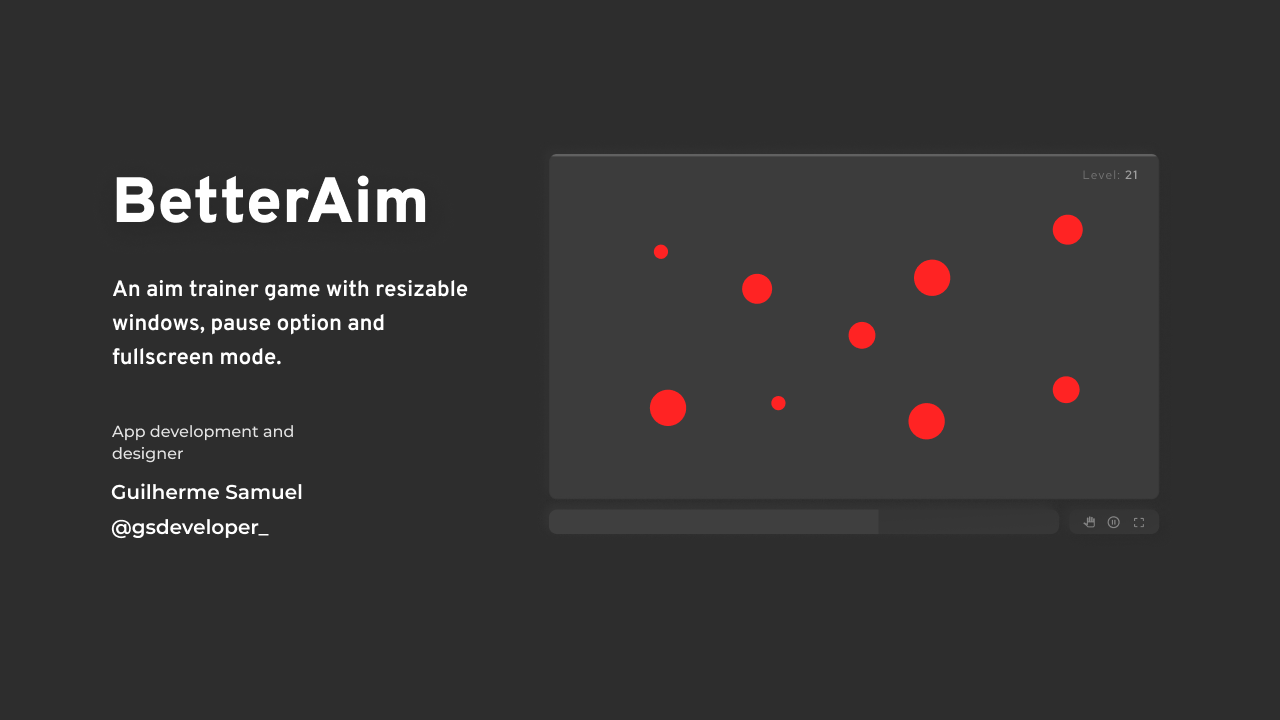 Aim Trainer - Game to improve your aim - Made with Vue.js