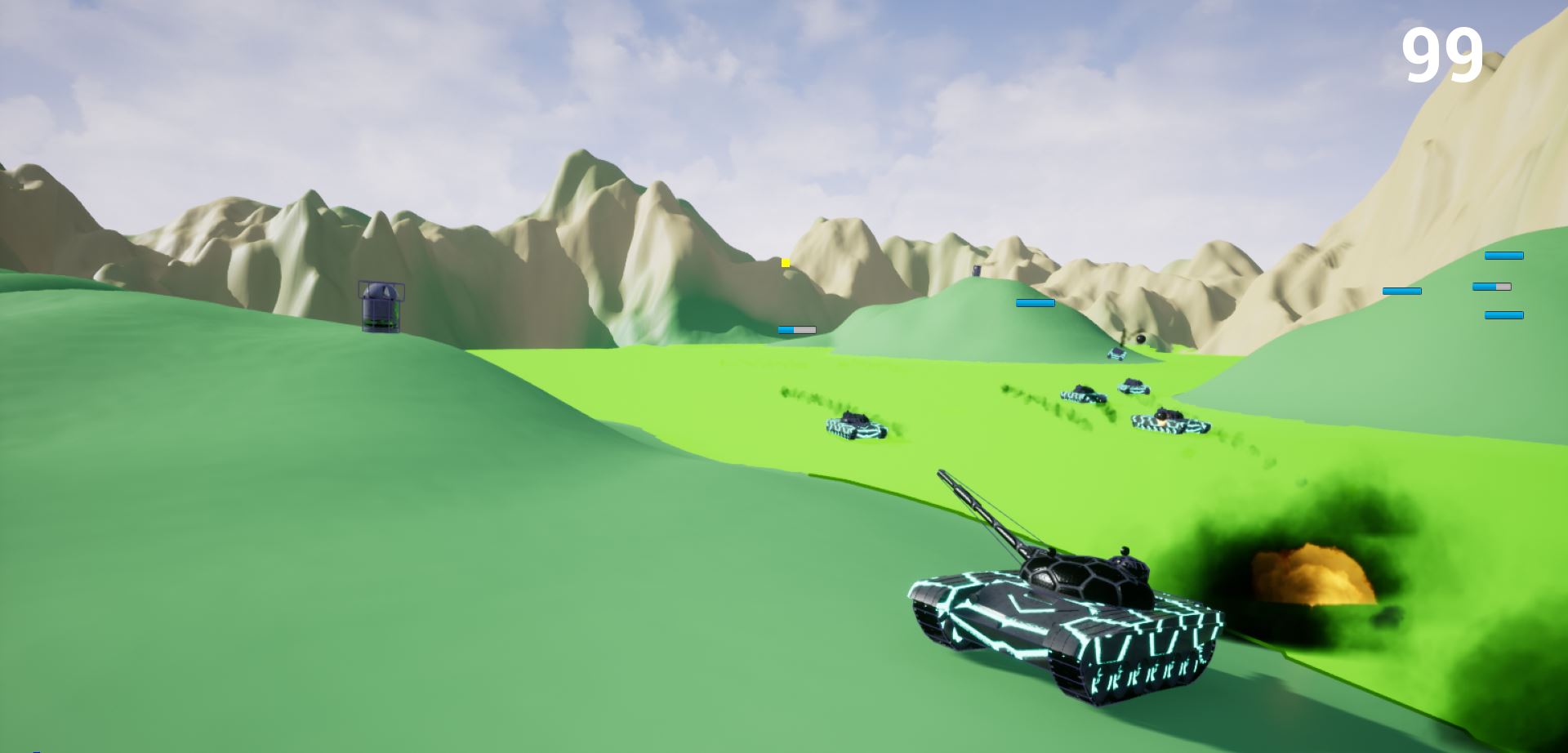 GitHub - lorenzo-iannaccaro/BattleTank_UE4: UE4 battle tank game: tank ...