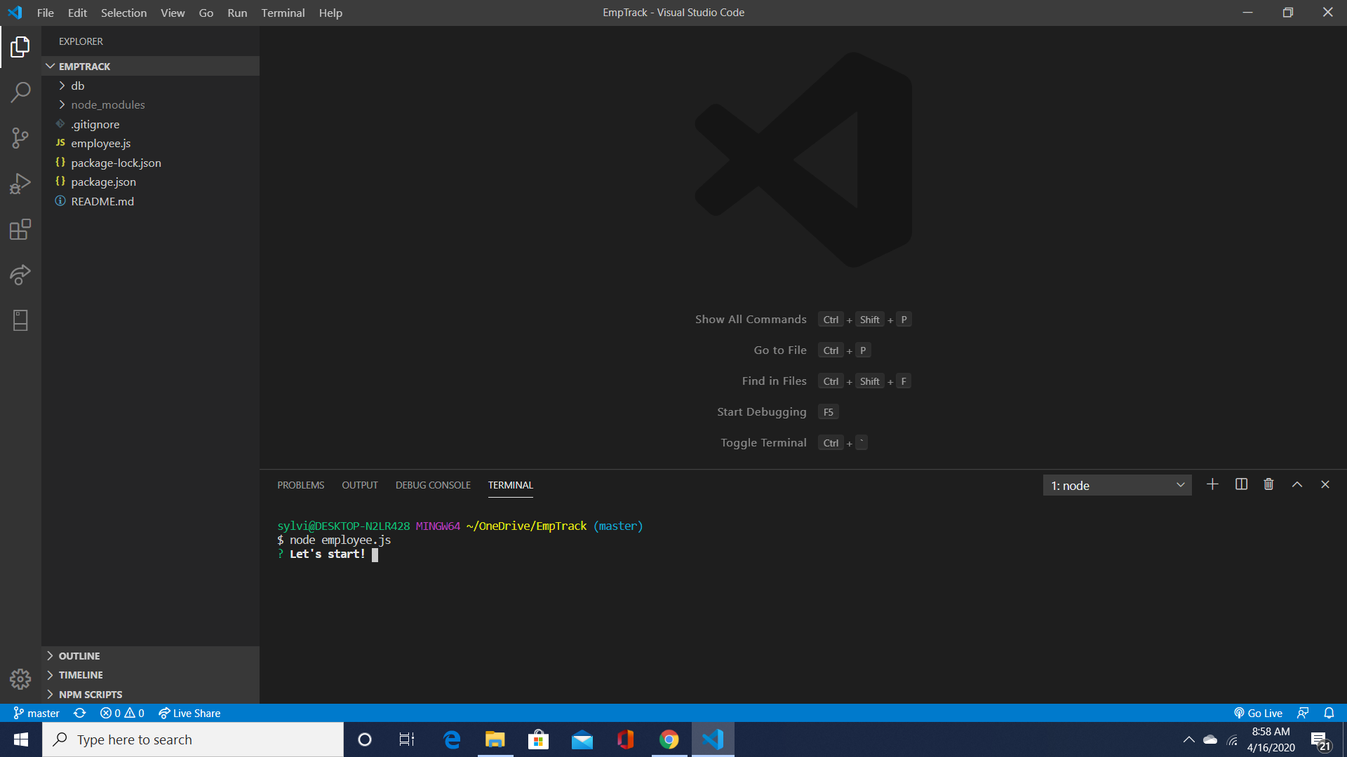 GitHub - sylviadiane69/EmpTrack