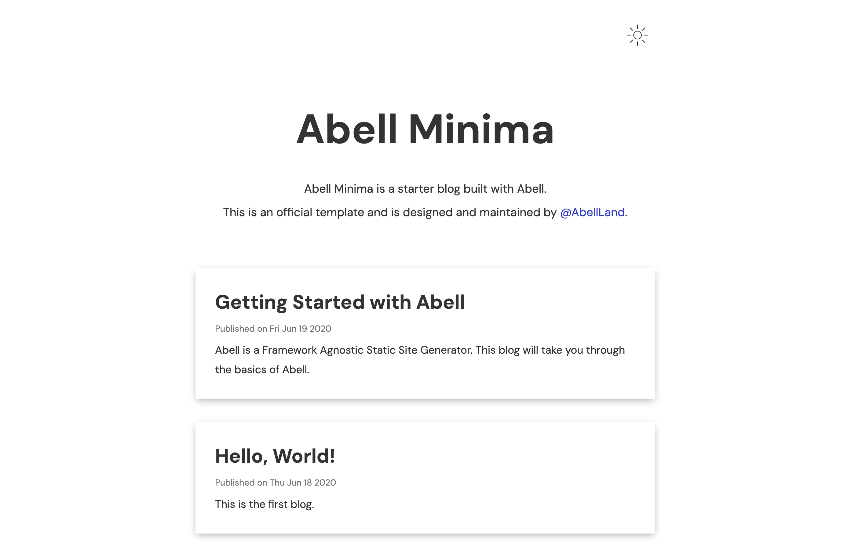 abell-starter-minima