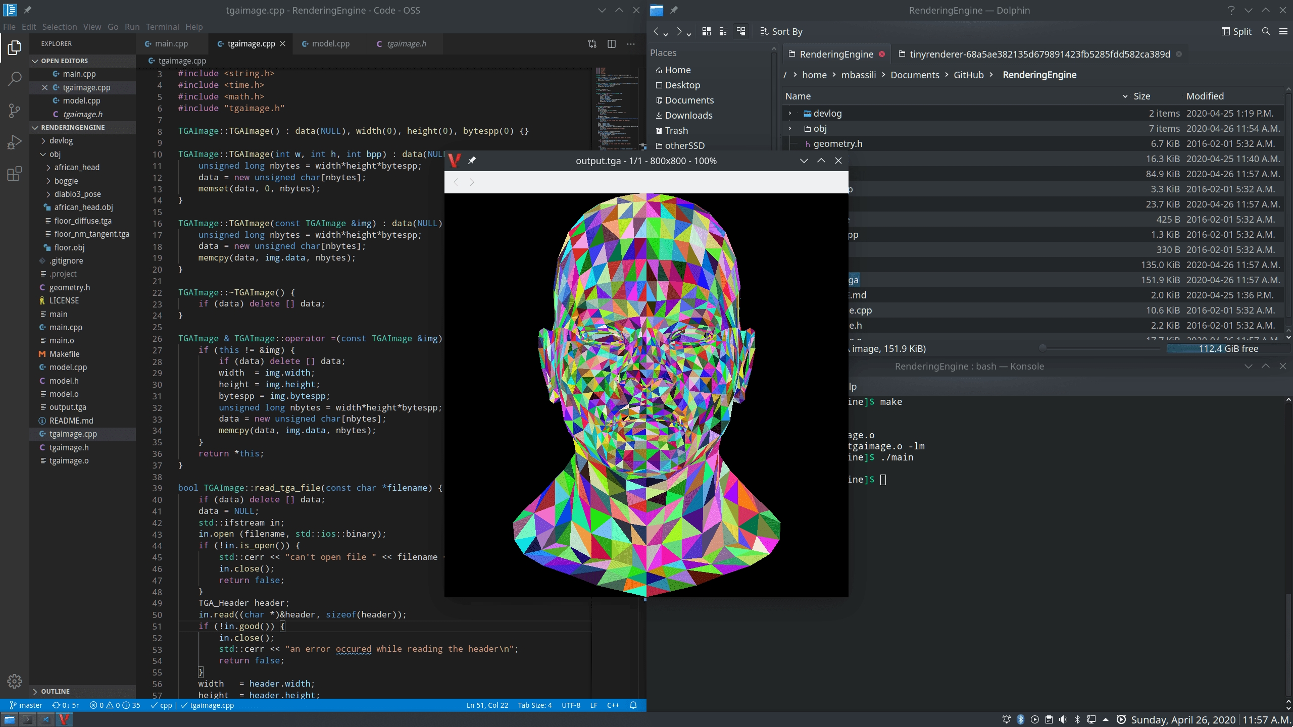 render engine