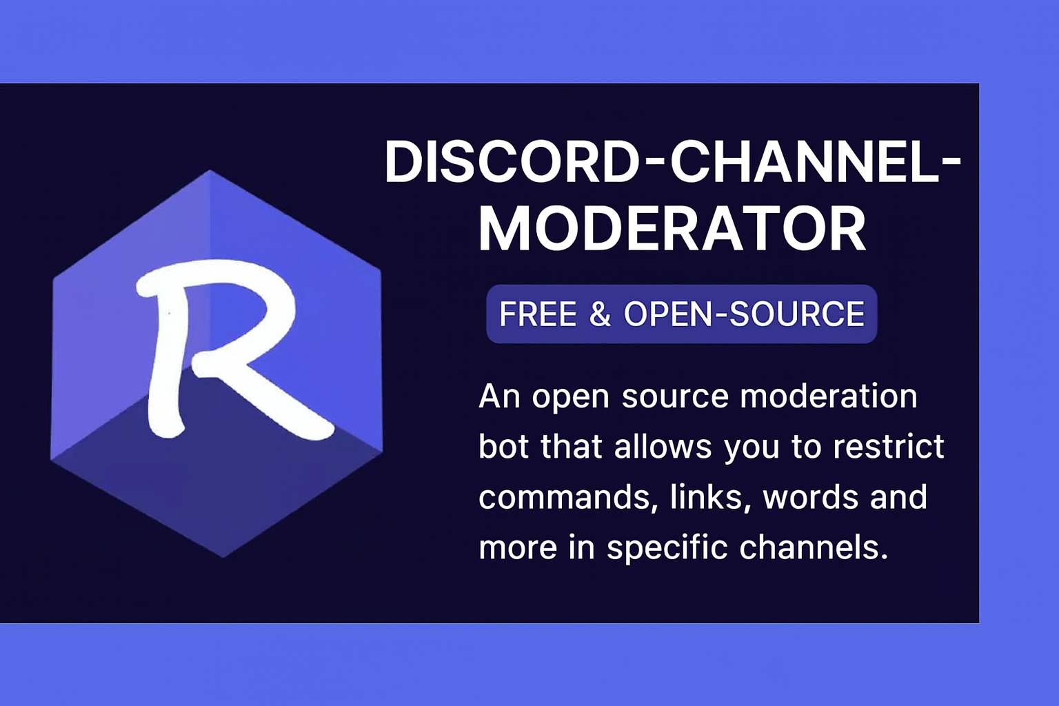 Discord-Channel-Moderator