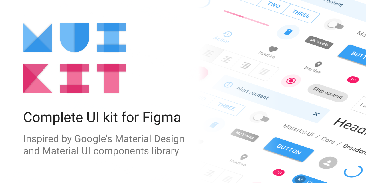 Material UI Kit Open Graph