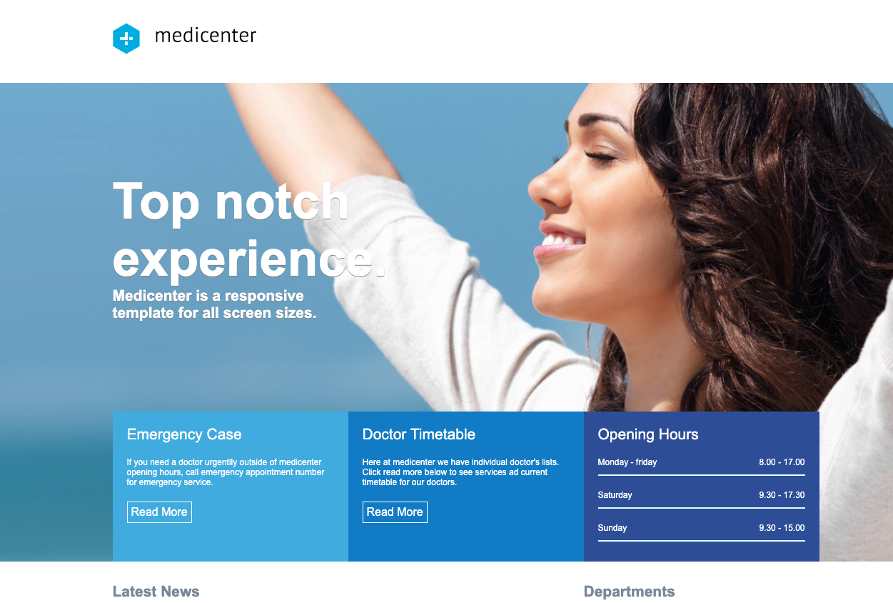 GitHub - rafaolidev/medicenter: site mockup