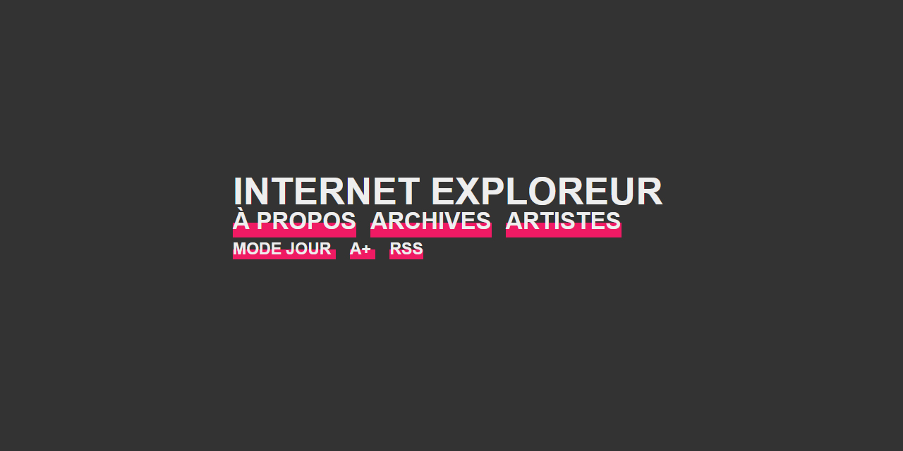 InternetExploreur
