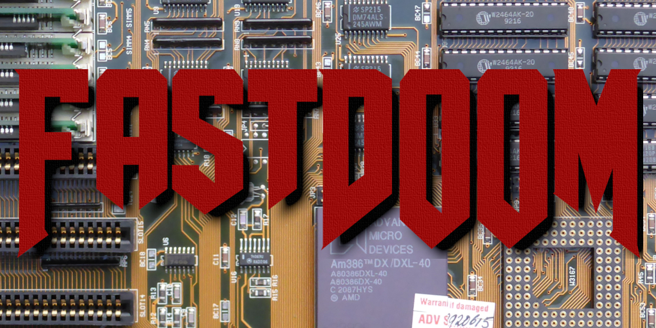 FastDoom: DOS Vanilla Doom optimized for 386/486 processors - Page