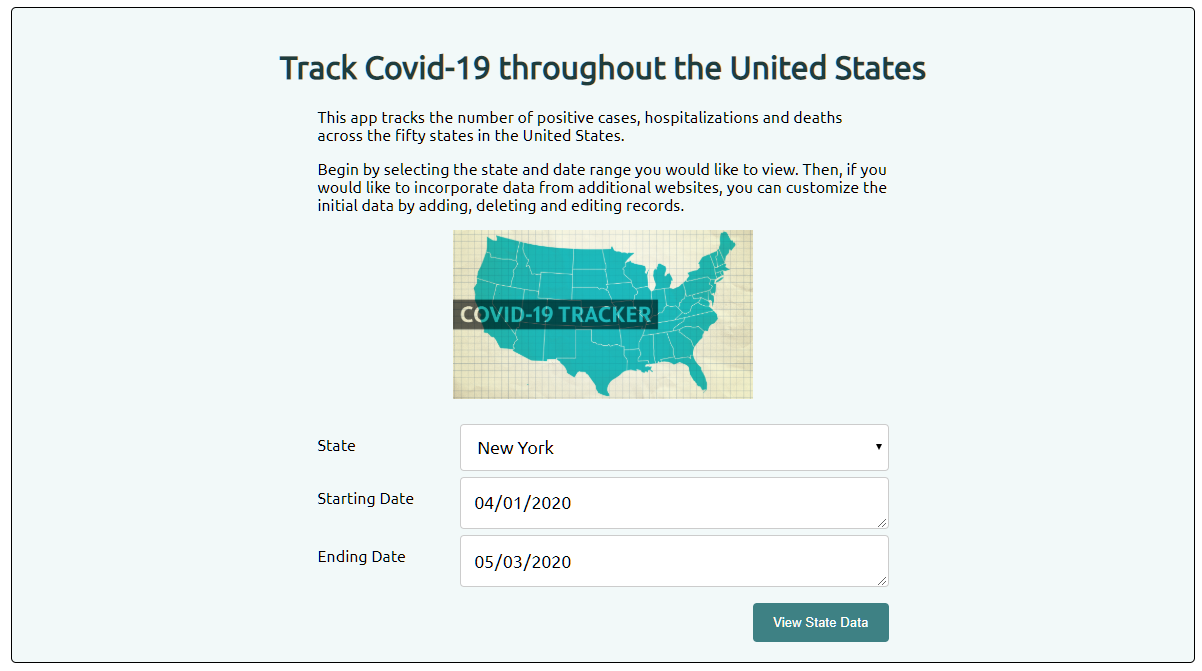 GitHub - rachelf21/Project2_Covid19: Click here to launch the Covid19 ...