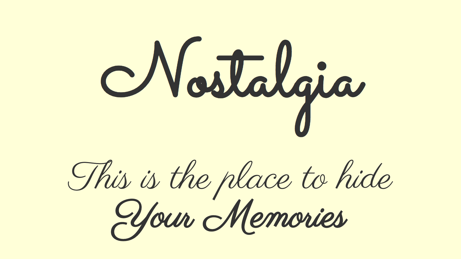 Nostalgia Svelte Themes