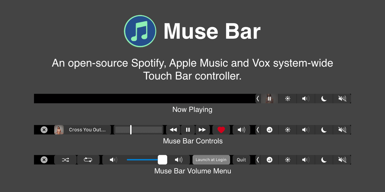 Display currently playing song in menu bar · Issue #26 ·  steve228uk/-Music · GitHub