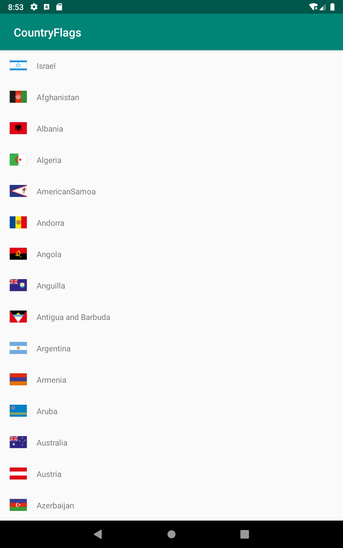 GitHub jsramraj/flags Simple no nonsense library for getting flag