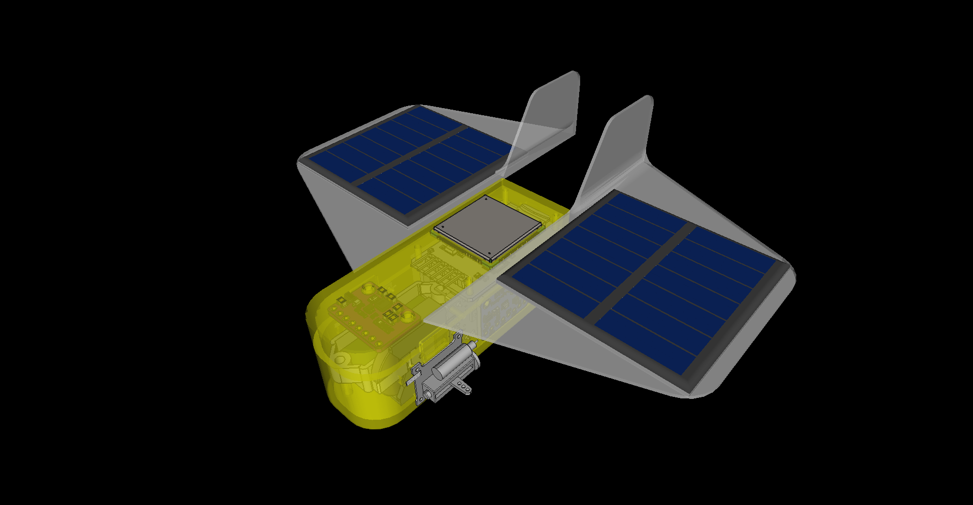GitHub pdispaldro1/proteusglider Glider microdrone based on an