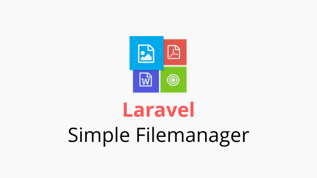 laravel-simple-filemanager