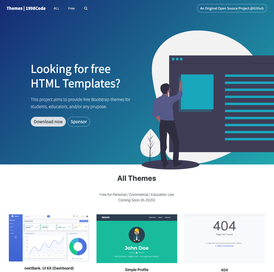 işe gitmek zarar dökmek bootstrap templates - miyagi-denki.com