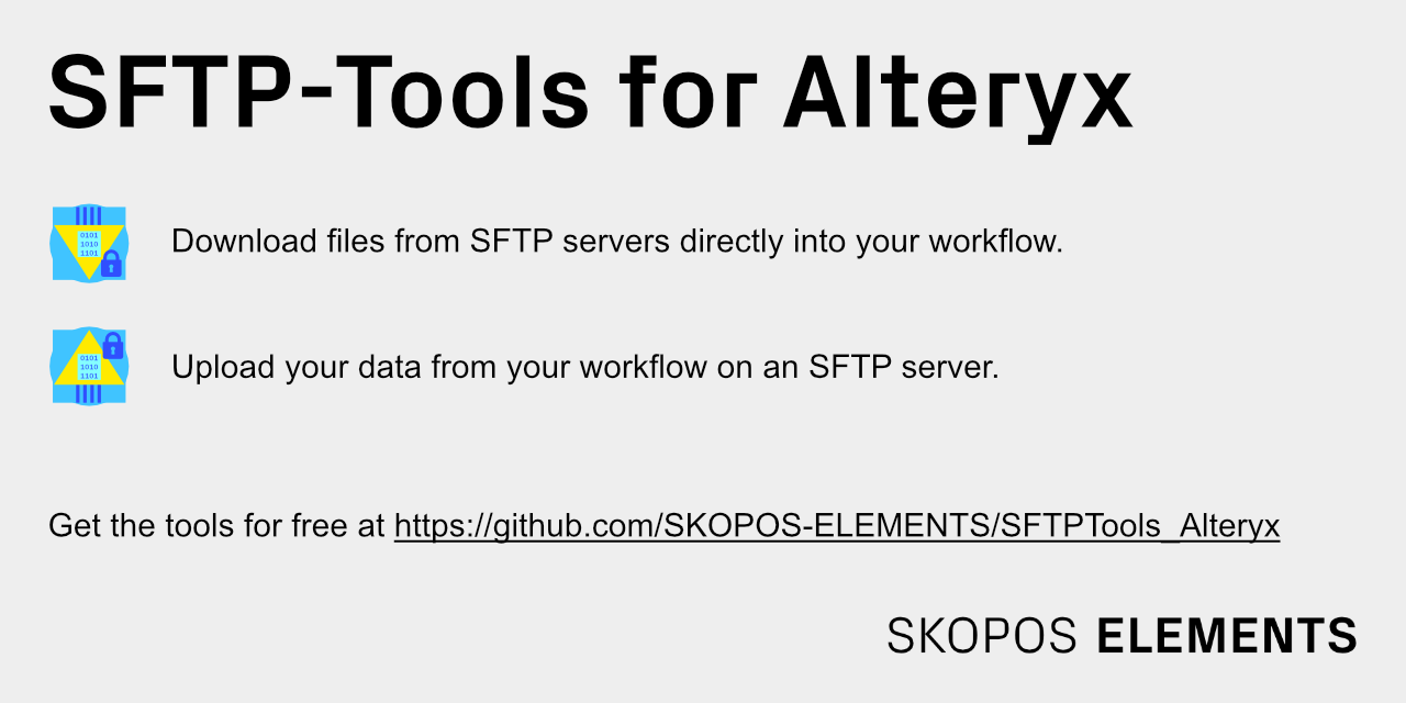 Releases · SKOPOS-ELEMENTS/SFTPTools_Alteryx