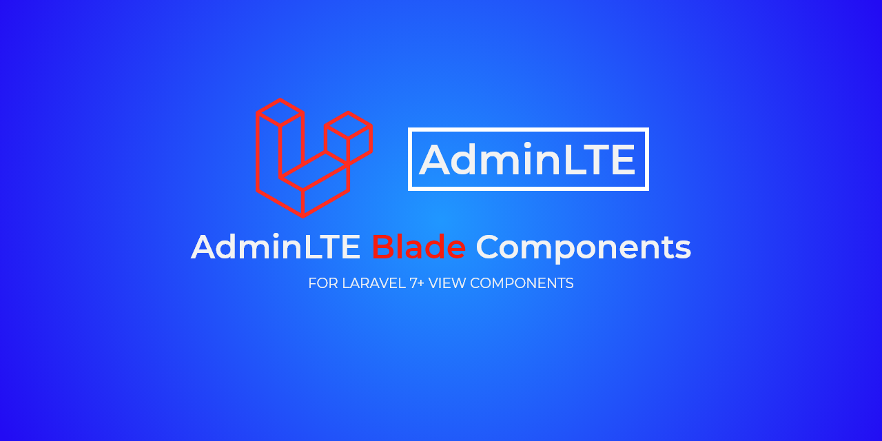 laravel-adminlte-components