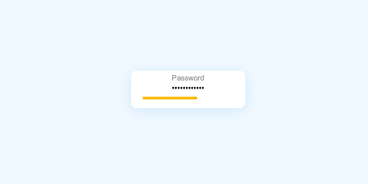 GitHub - hugo-levet/password-security-level: An indicator of security ...