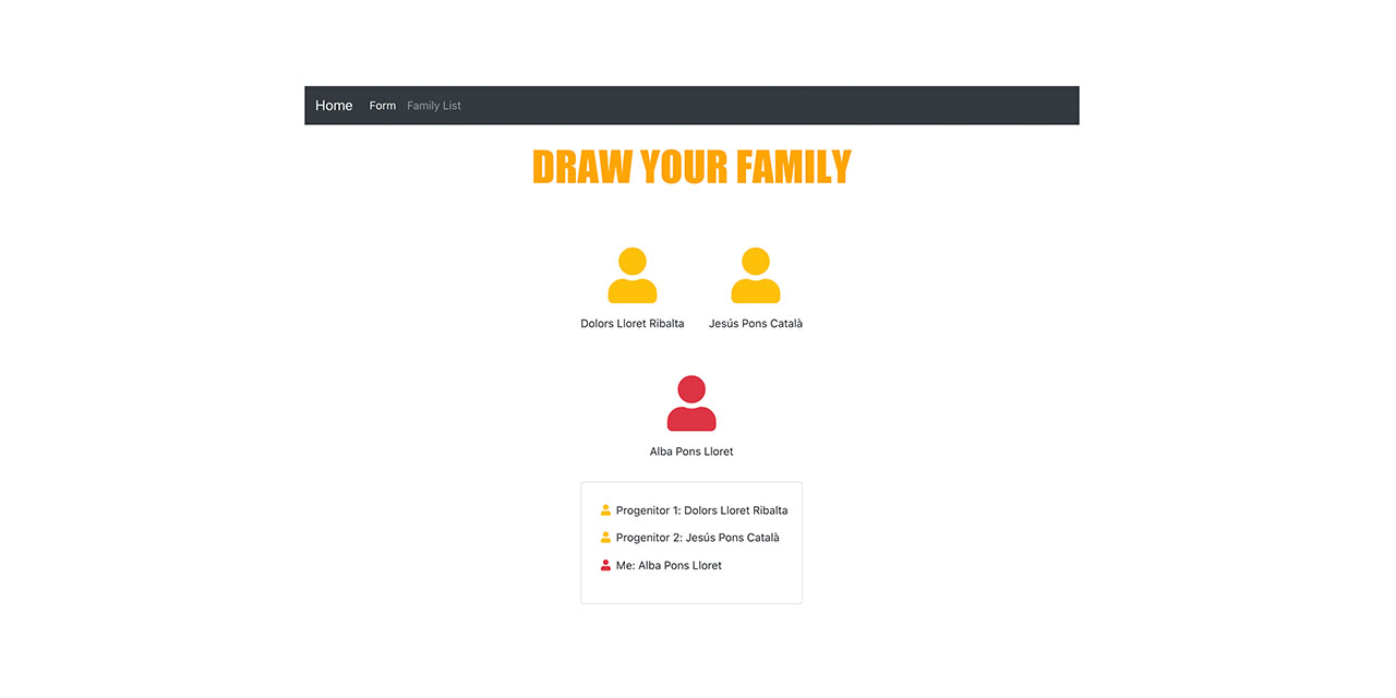GitHub - albapons/01_MVP_Family_Tree: My first project after 4 weeks ...