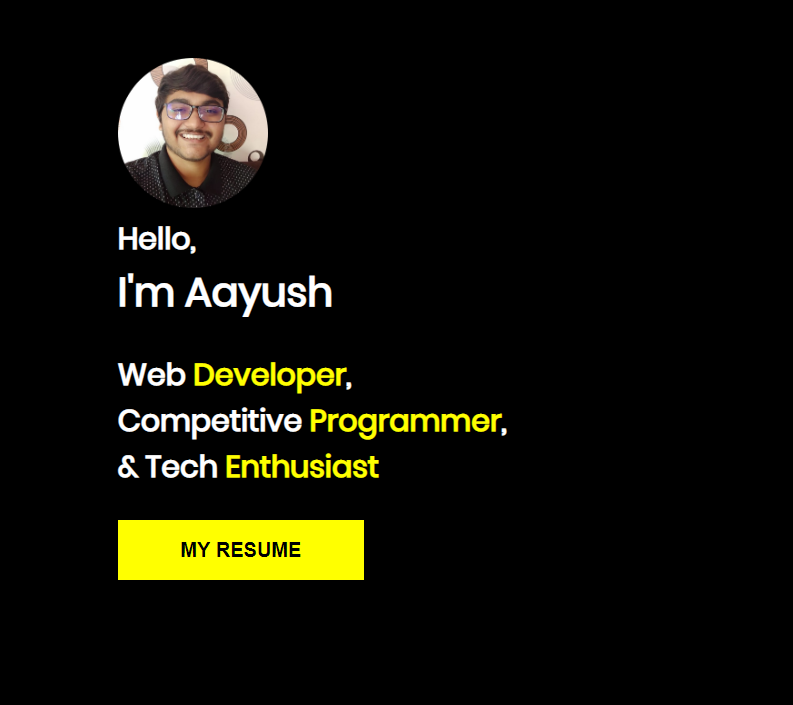 GitHub - aayush1607/Portfolio: My Portfolio