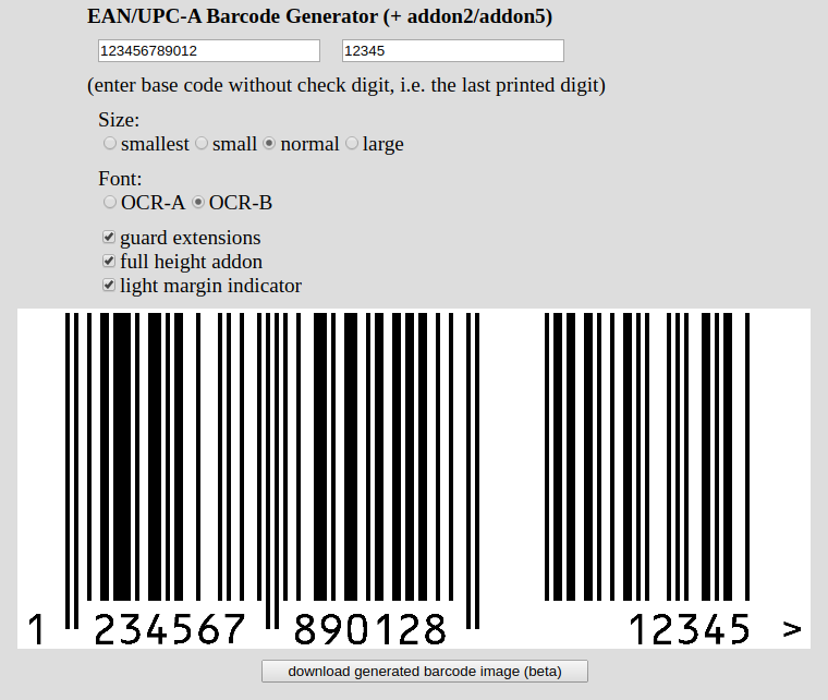 Barcode generator de. Баркод. EAN UPC.