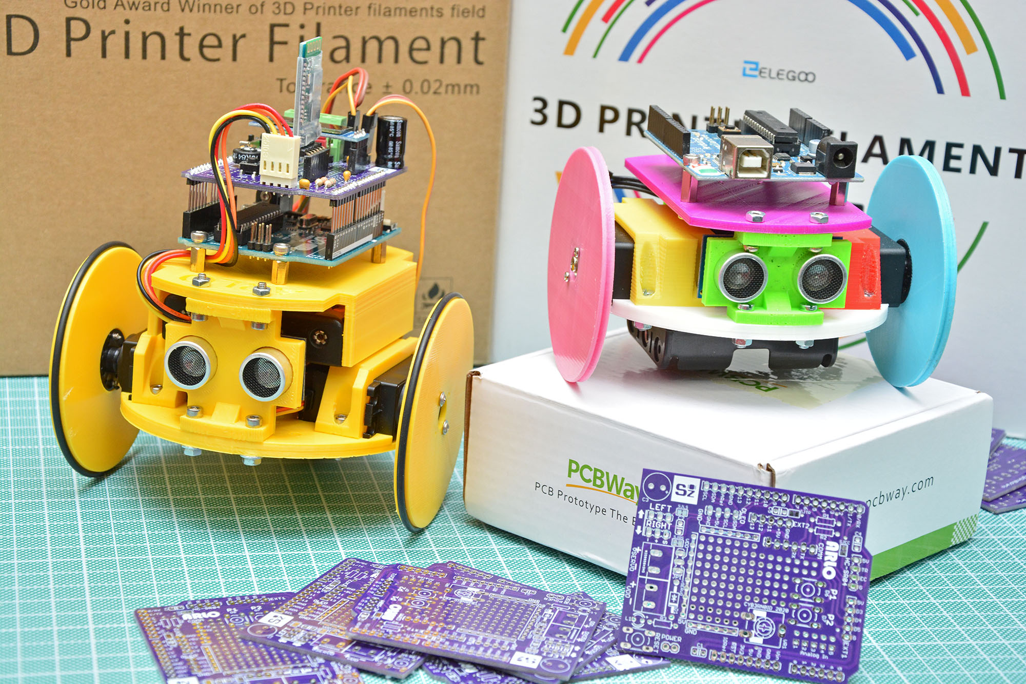 GitHub - Cyb3rn0id/AR.L.O.: Open Source Small Robot · GitHub