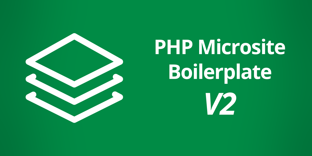 php-microsite-boilerplate