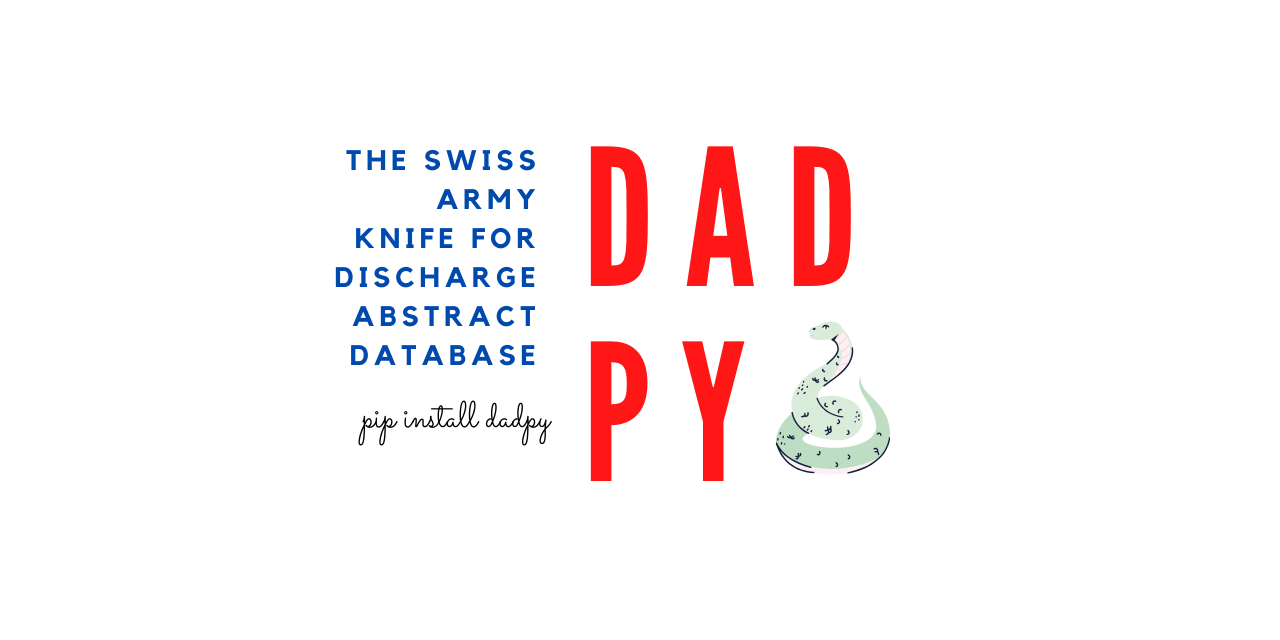 DADpy: The swiss army knife for discharge abstract database