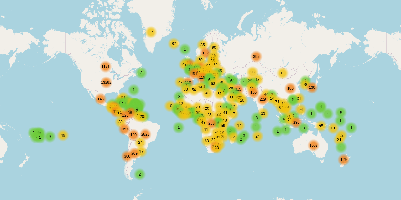 leaflet-areacodecluster