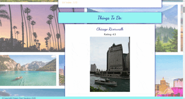 GitHub - ishabali/Dream-Your-Vacation: ‘Dream Your Vacation’ Web ...