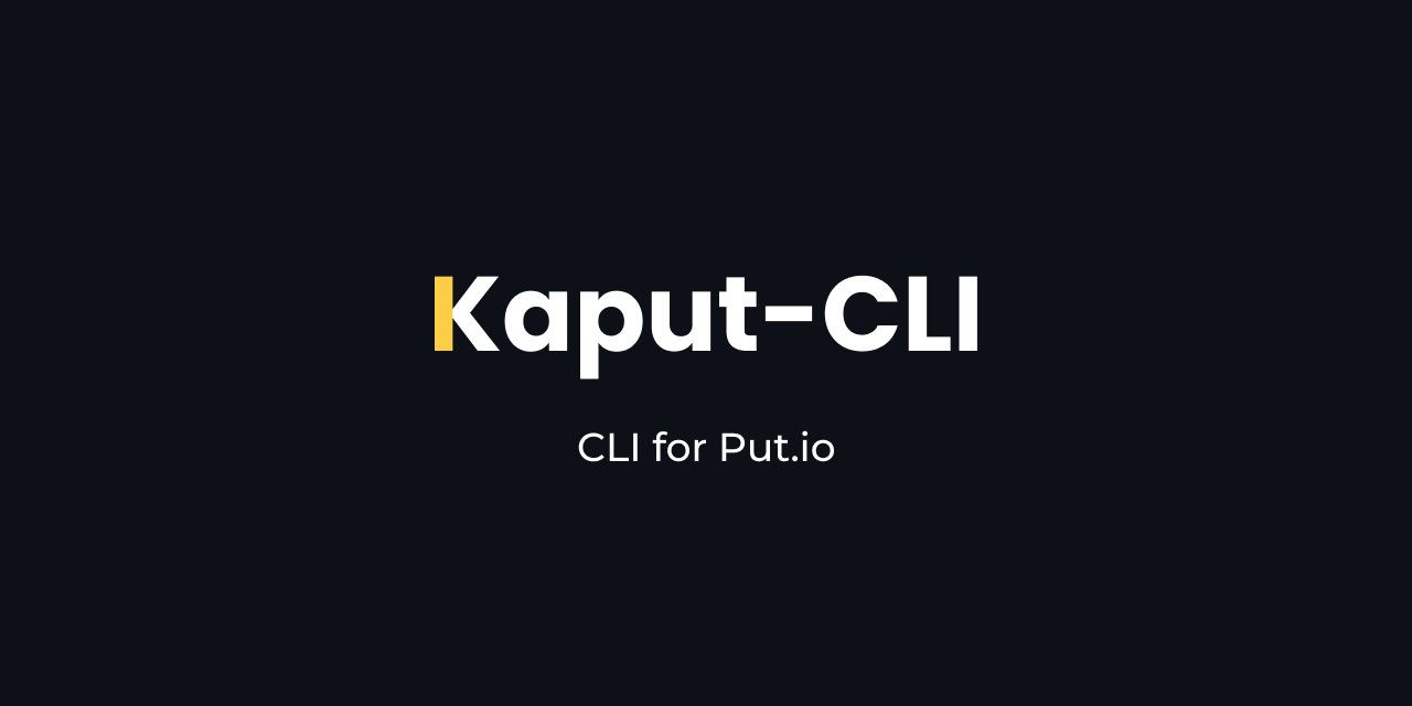 kaput-cli