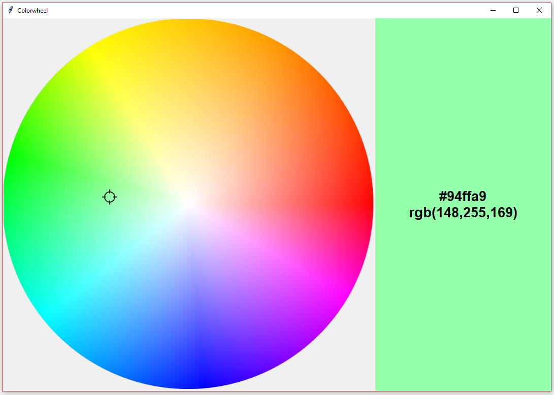GitHub - israel-dryer/Color-Wheel: A colorwheel demo tool built with ...