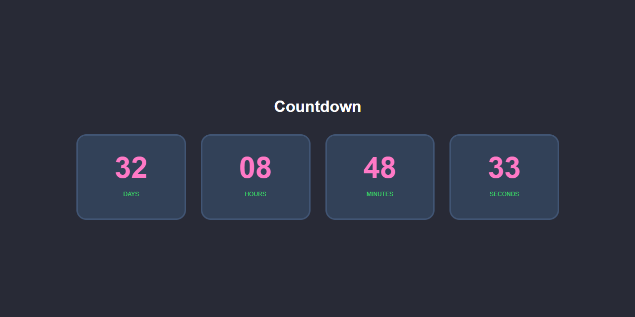 Creating a countdown timer with StencilJS Web Components