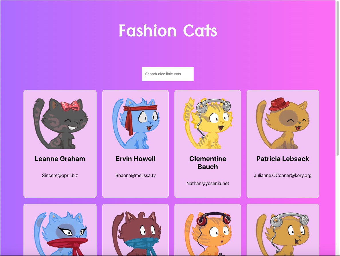 GitHub - JAPGarmando/Fashion-Cats: This is a react project that is ...