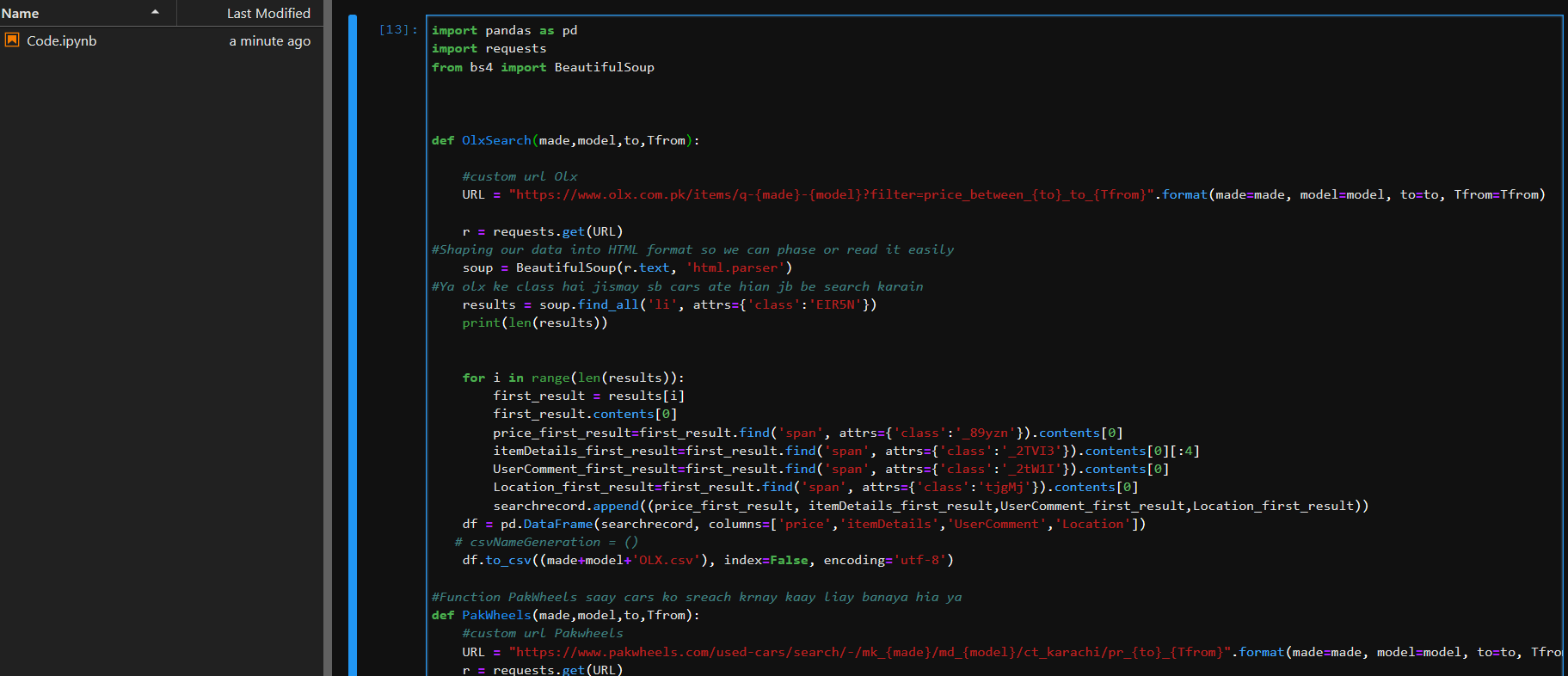 GitHub - Maaz01/webscrapping_with_beautifulSoap: As it is the ...