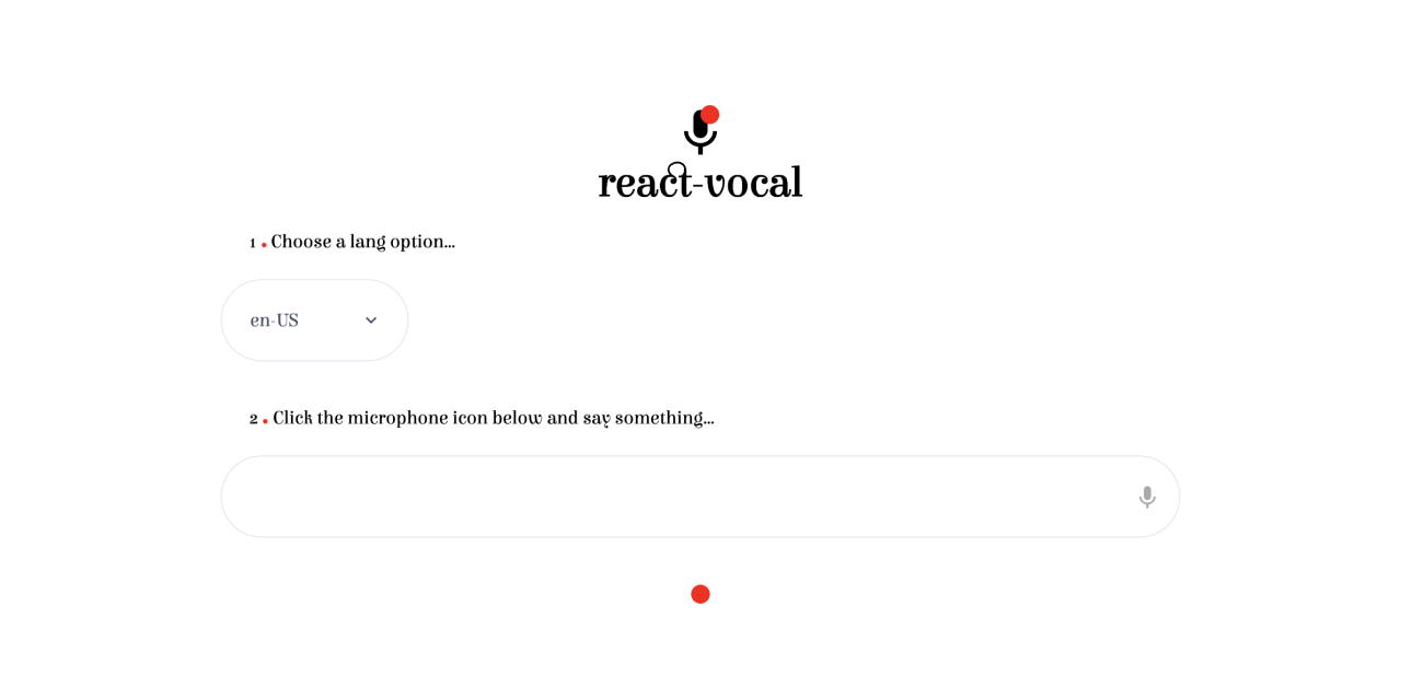 react-vocal