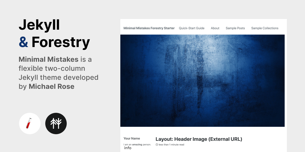 jekyll-minimal-mistakes-forestry