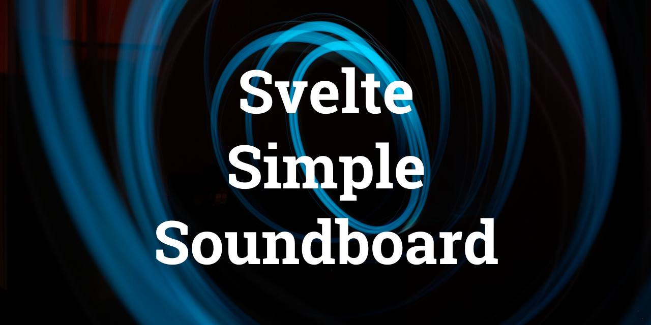 simple-soundboard-svelte